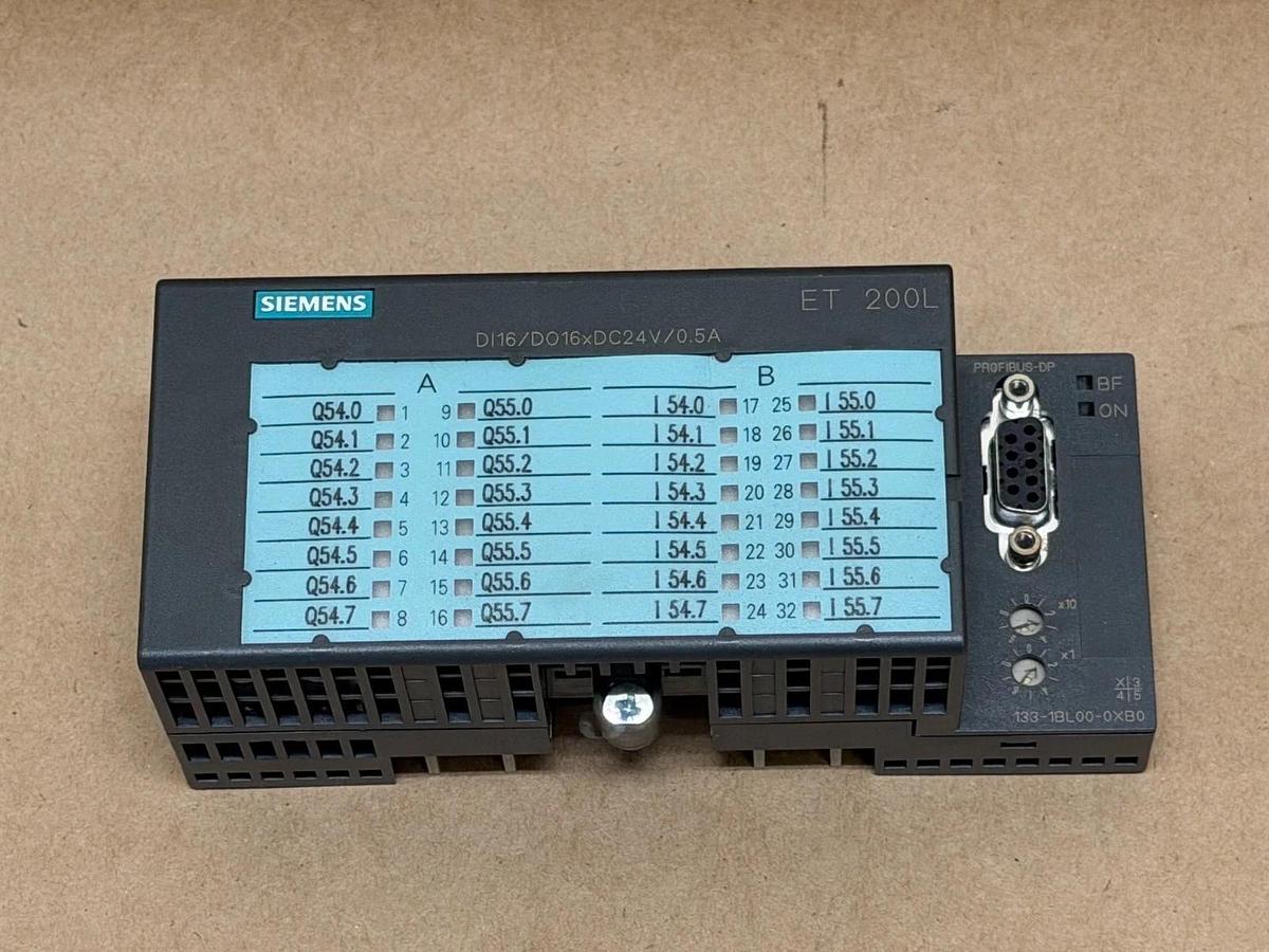 Used Siemens 6ES7 133-1BL00-0XB0 SIMATIC ET 200L