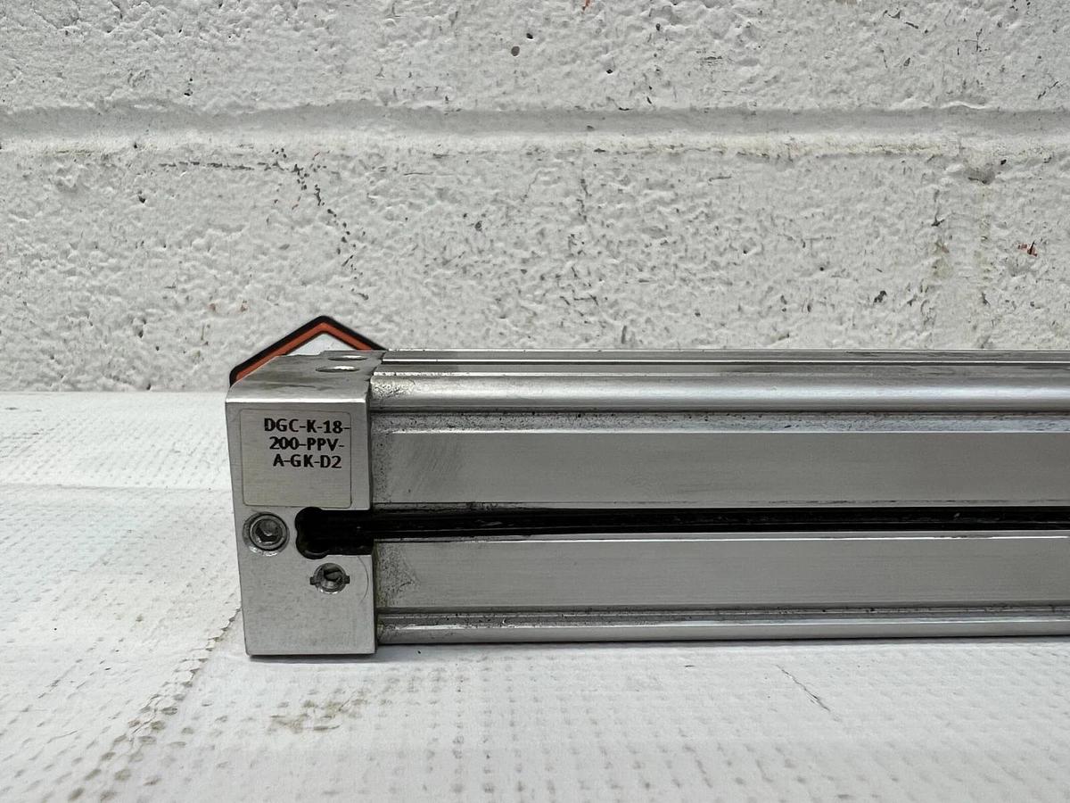 Used Festo DGC-K-18-200-PPV-A-GK-D2 Linear Actuator