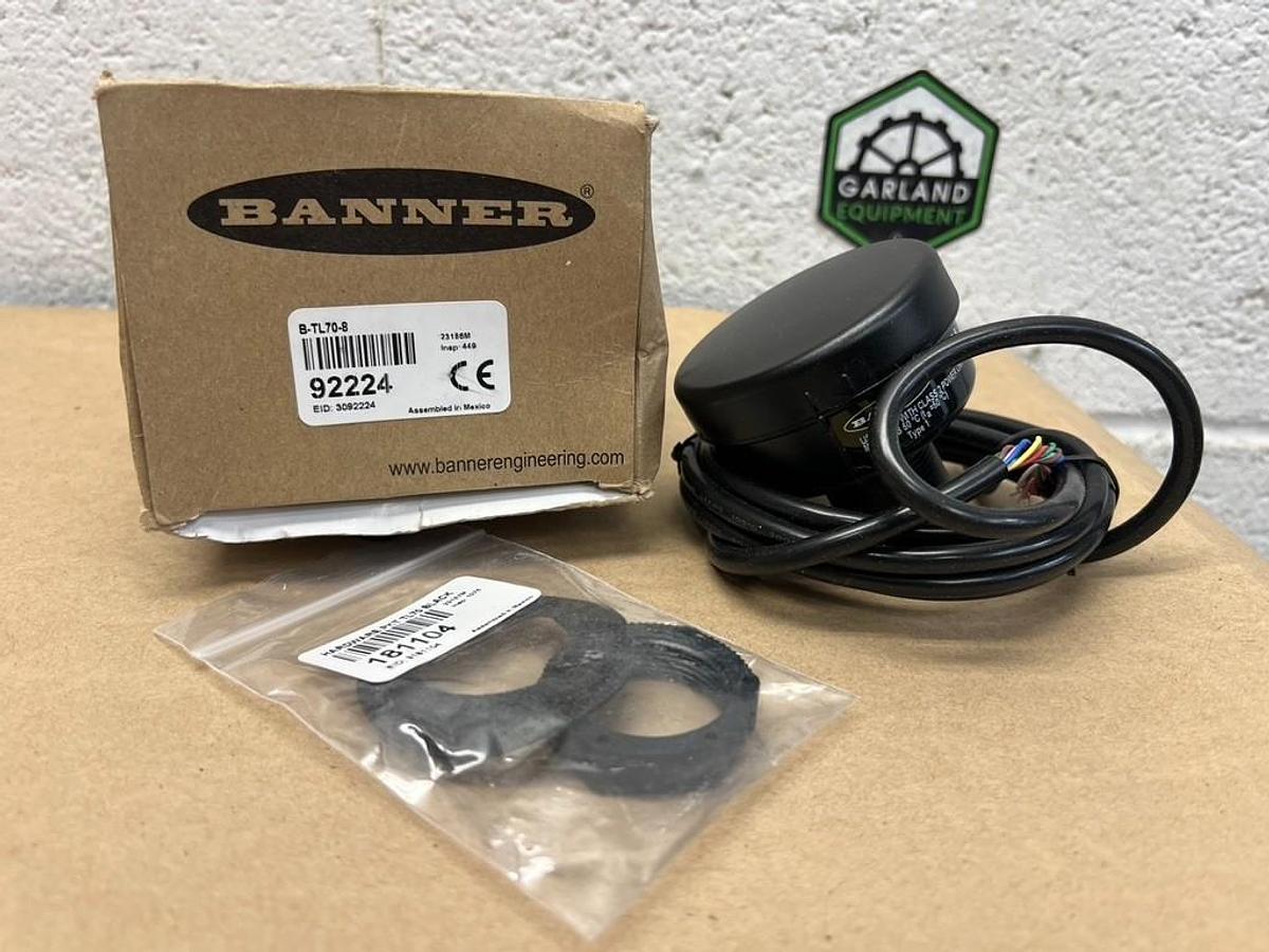 Used Banner Engineering Base Module, Tower Light B-TL70-8 *NEW*