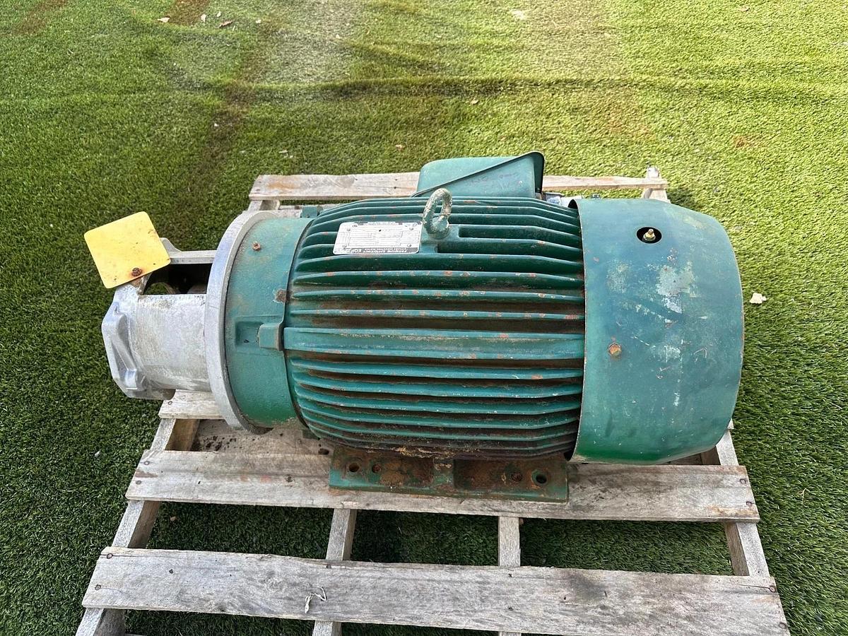 Used Toshiba B0504FLF3USH02 50Hp Motor @ 1770Rpm, 3 Phase, 230/460v, 60Hz