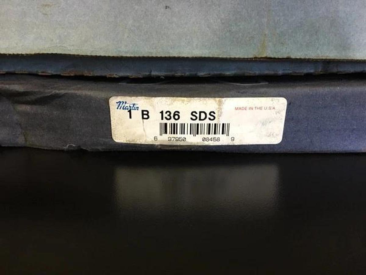 Used Martin V Belt Pulley 1 B 136 SDS