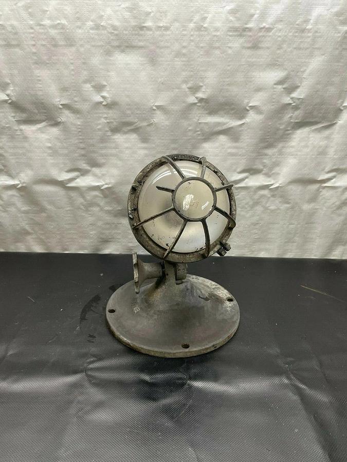 Used Circle-D Explosion Proof Lighting Fixture with Mount and Power Cord