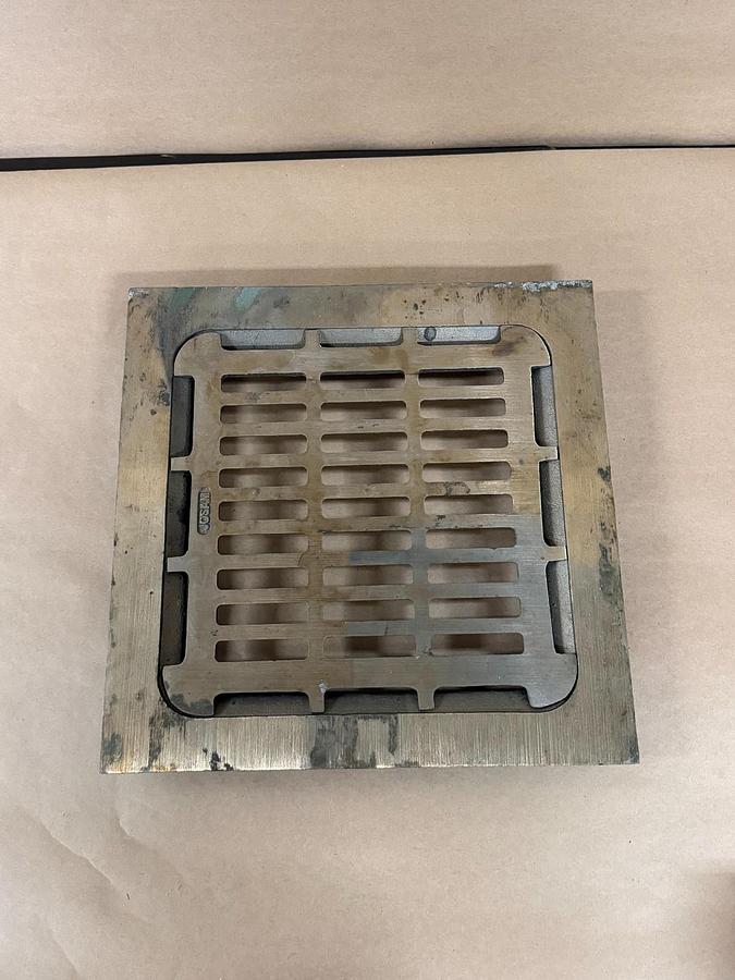 Used JOSAM Cast Bronze Grate/Strainer Assembly