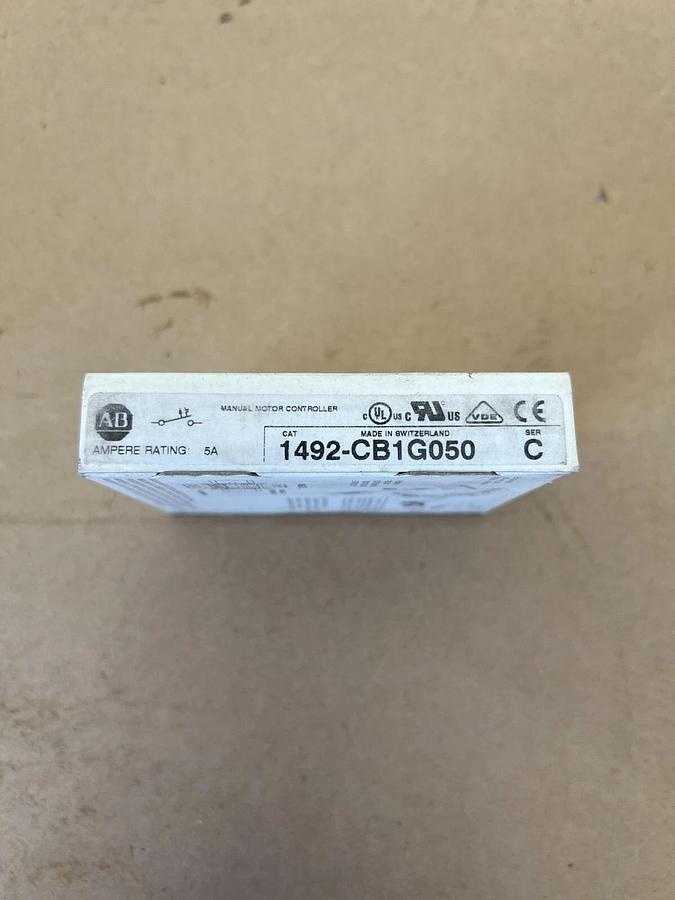 Allen Bradley 1492-CB1G050 Circuit Breaker 5A