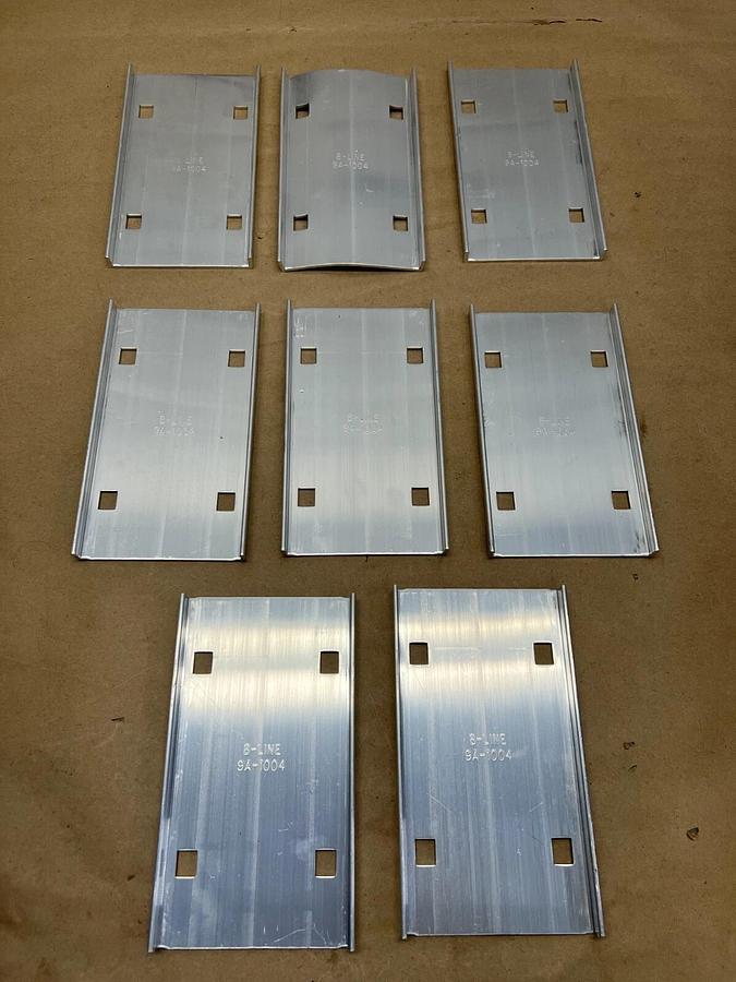 Used Eaton B-LINE 9A-1004 Wedge Lock Splice Plate - Lot of 8