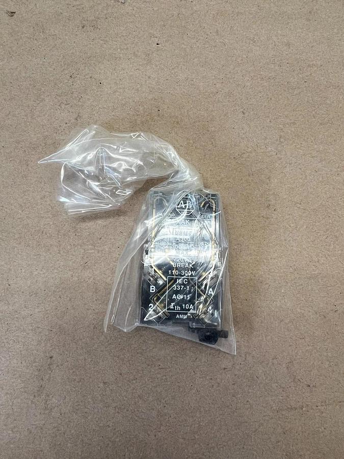 Used Allen Bradley 800M-XAK Ser. A Contact Block