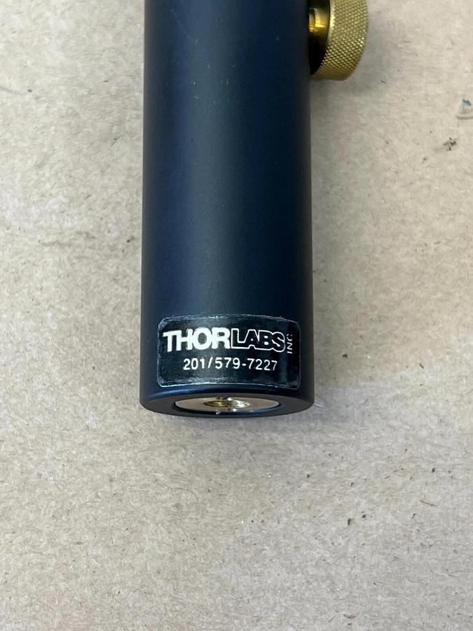 Used Thor Labs 201/579-7227 Optical Part Clamp Post