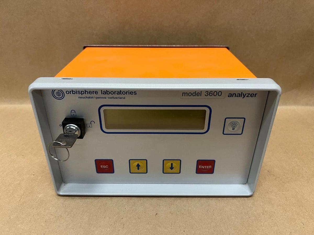 Used Orbisphere Laboratories 3600/350.E Analyzer with Key