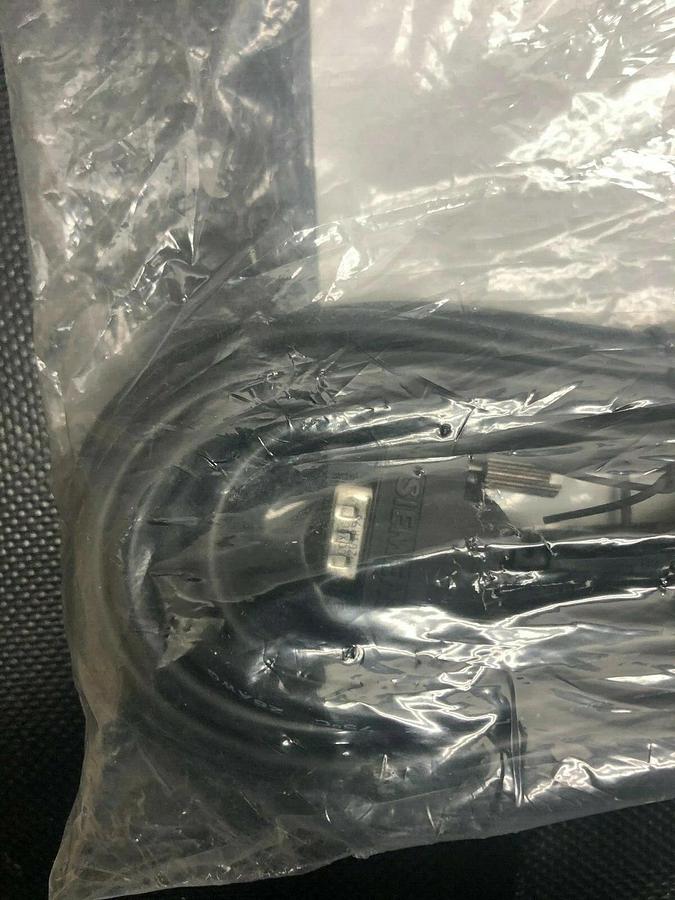 Used Siemens 6ES7901-OBFOO-0AA0 Connector Cable (LOT of 2)