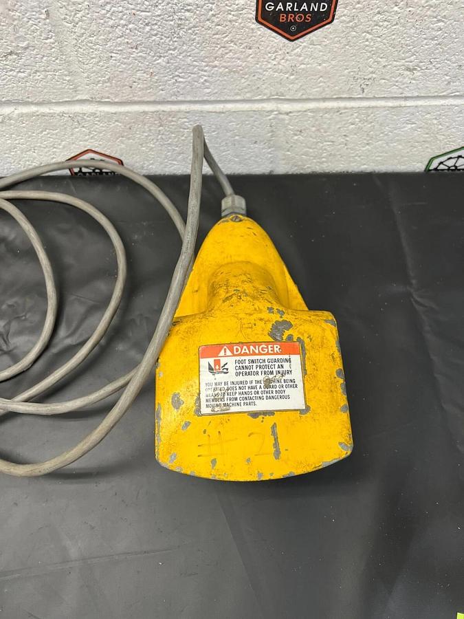 Used Foot Switch Guarding