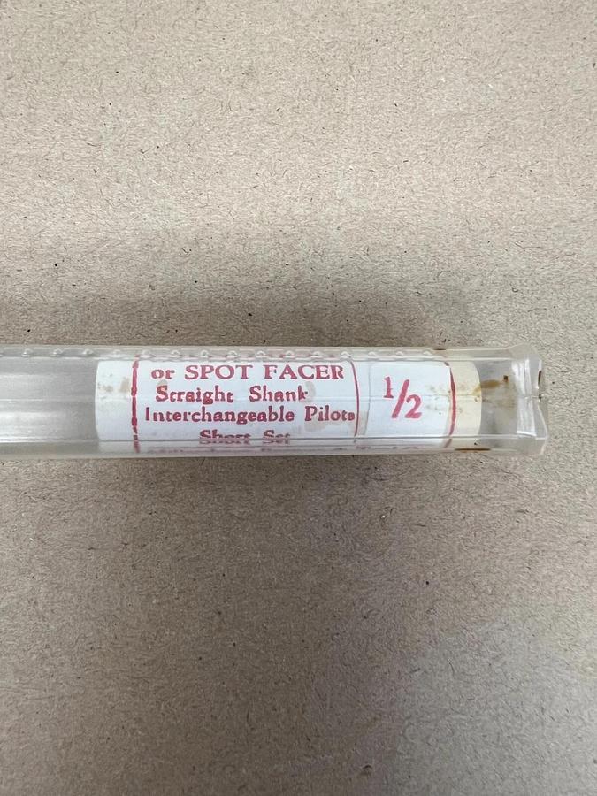 Used Millersburg Reamer #376 1/2 High Speed Counterbore or Spot Facer