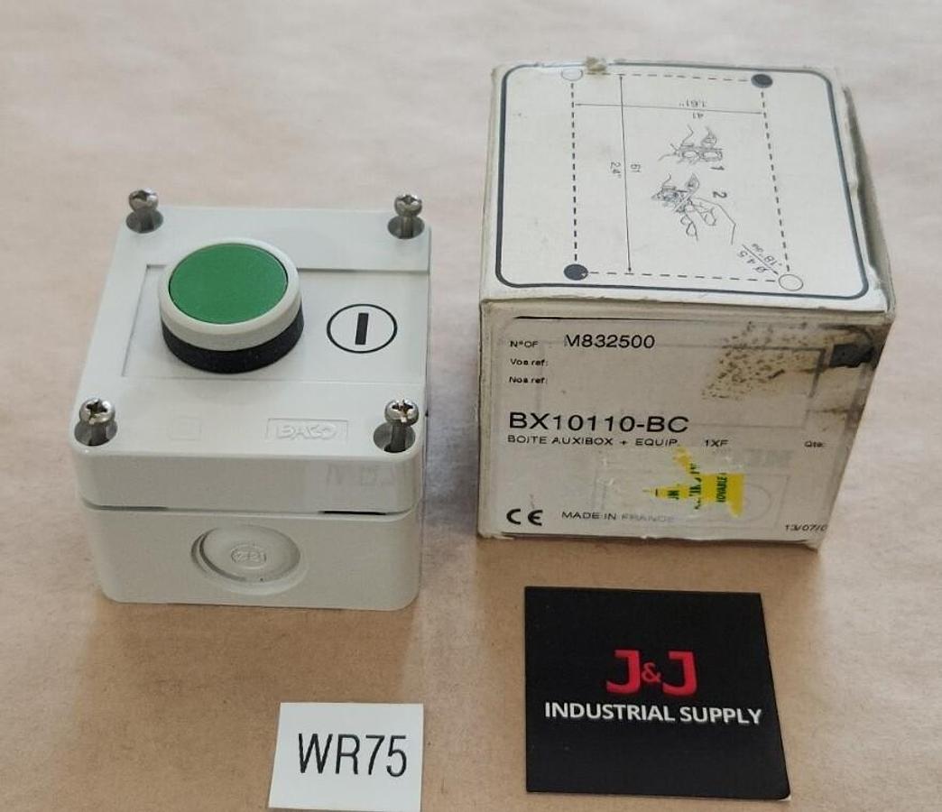 Used BACO 33EAGM Green Lamp for Illuminated Push Buttons