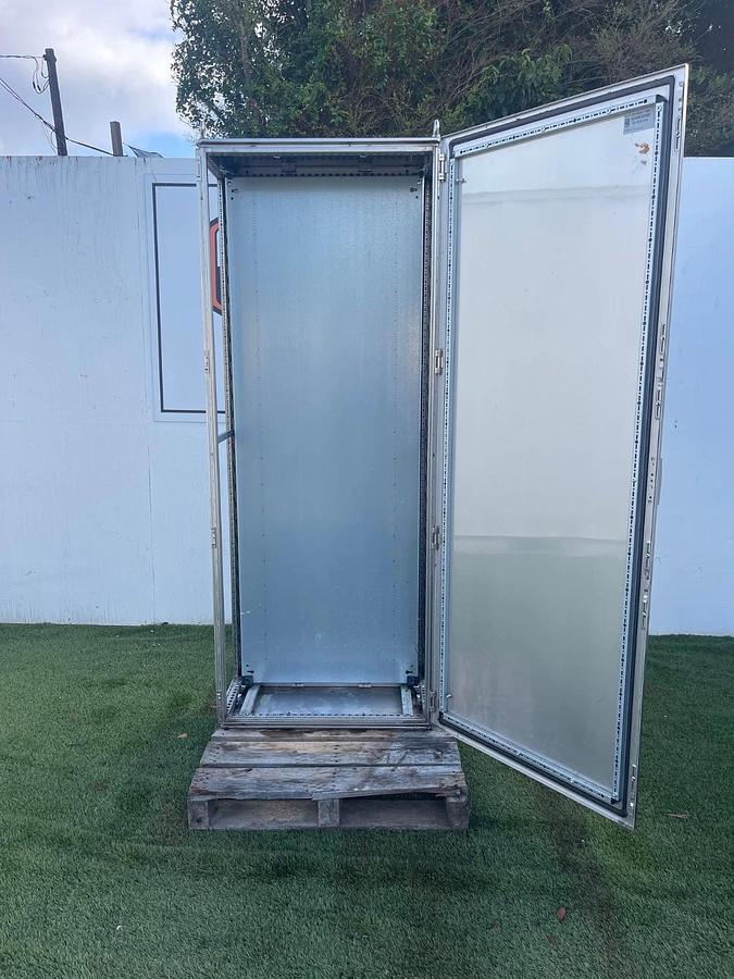 Used Rittal TS 8012.019, Freestanding Stainless Steel Enclosure, Material No. 9978422