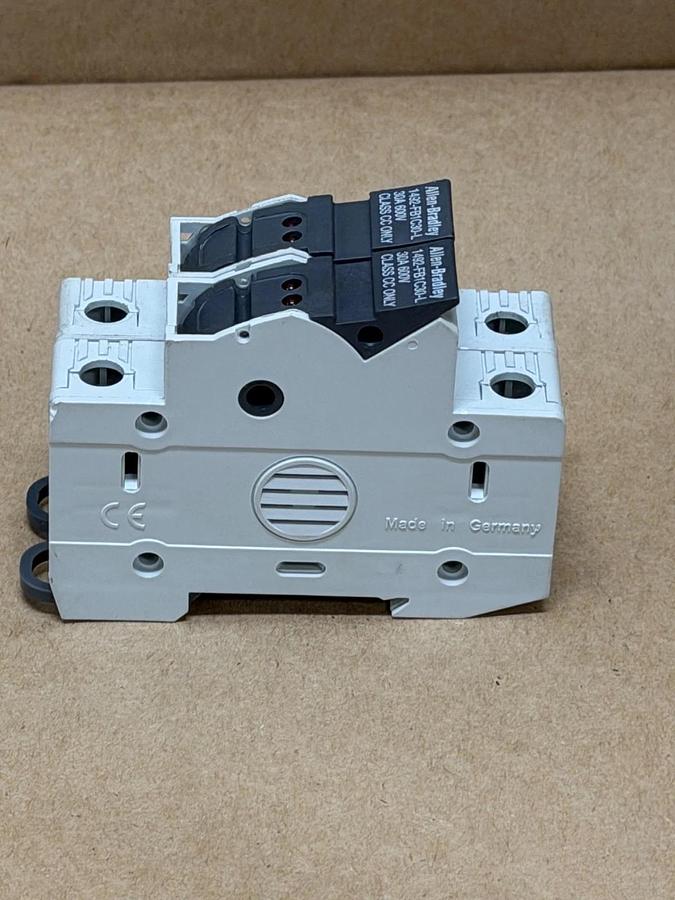 Used Allen Bradley 1492-FB1C30-L 1-Pole, Fuseholder, 30A, 600V - Lot of 2
