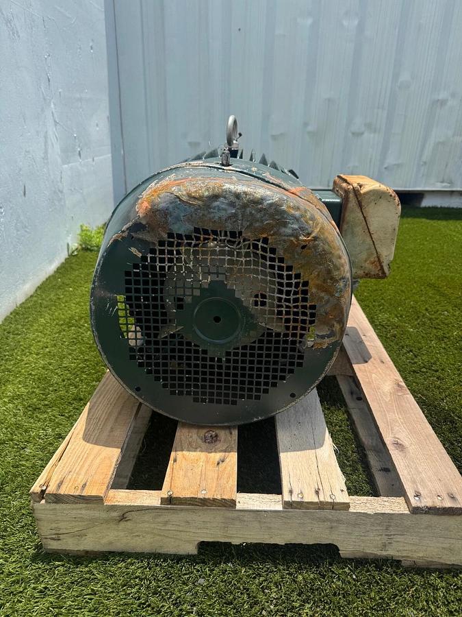 Used Toshiba 0404SDSR41A-P 40Hp (30kW) Motor @ 1775 RPM, EQP Global, 230/460V, 96/48A