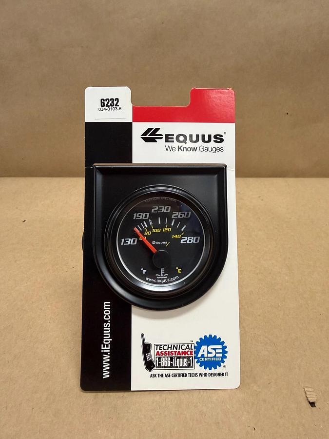 Used EQUUS 6232 Water Temperature Gauge