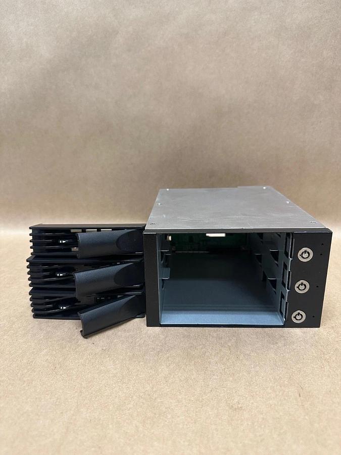 Used 3 Bay Hard Drive Tower Enclosure w/ Trays