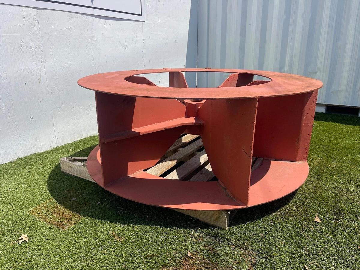 Used New York Blower Company Ser 30GI Fan Impeller, 574 RIM, Blade W: 20” D: 58"
