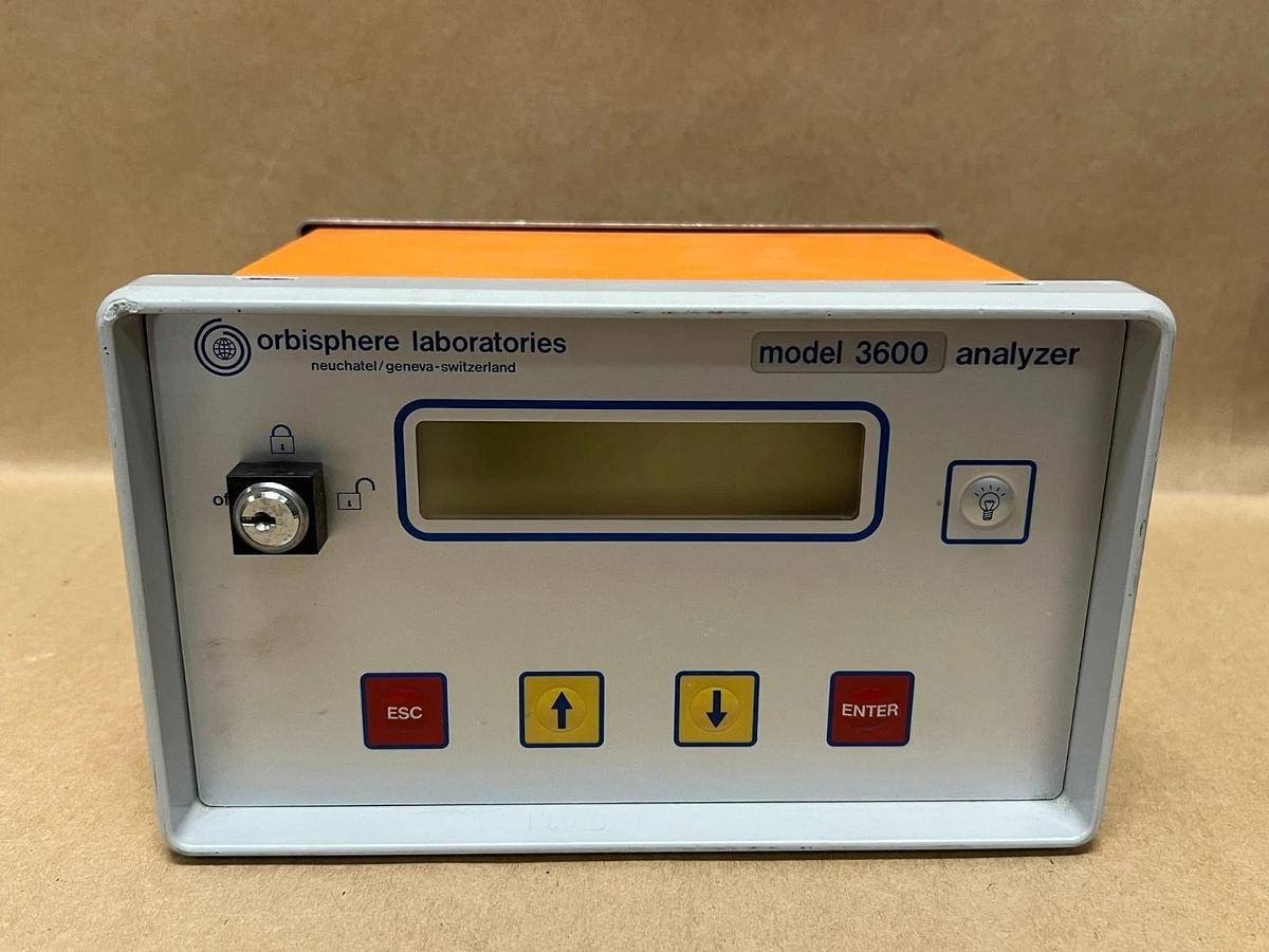 Used Orbisphere Laboratories 3600/350.E Analyzer No Key