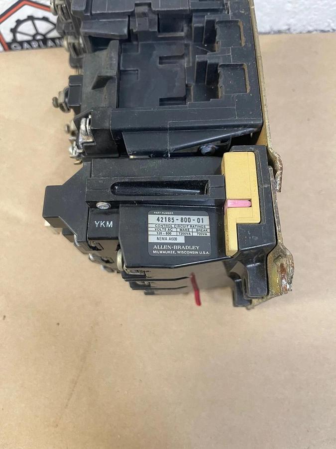 Used Allen-Bradley 509-BOD Series B, 27 Amp Max, 600 VAC Max, 60 Hz, Starter