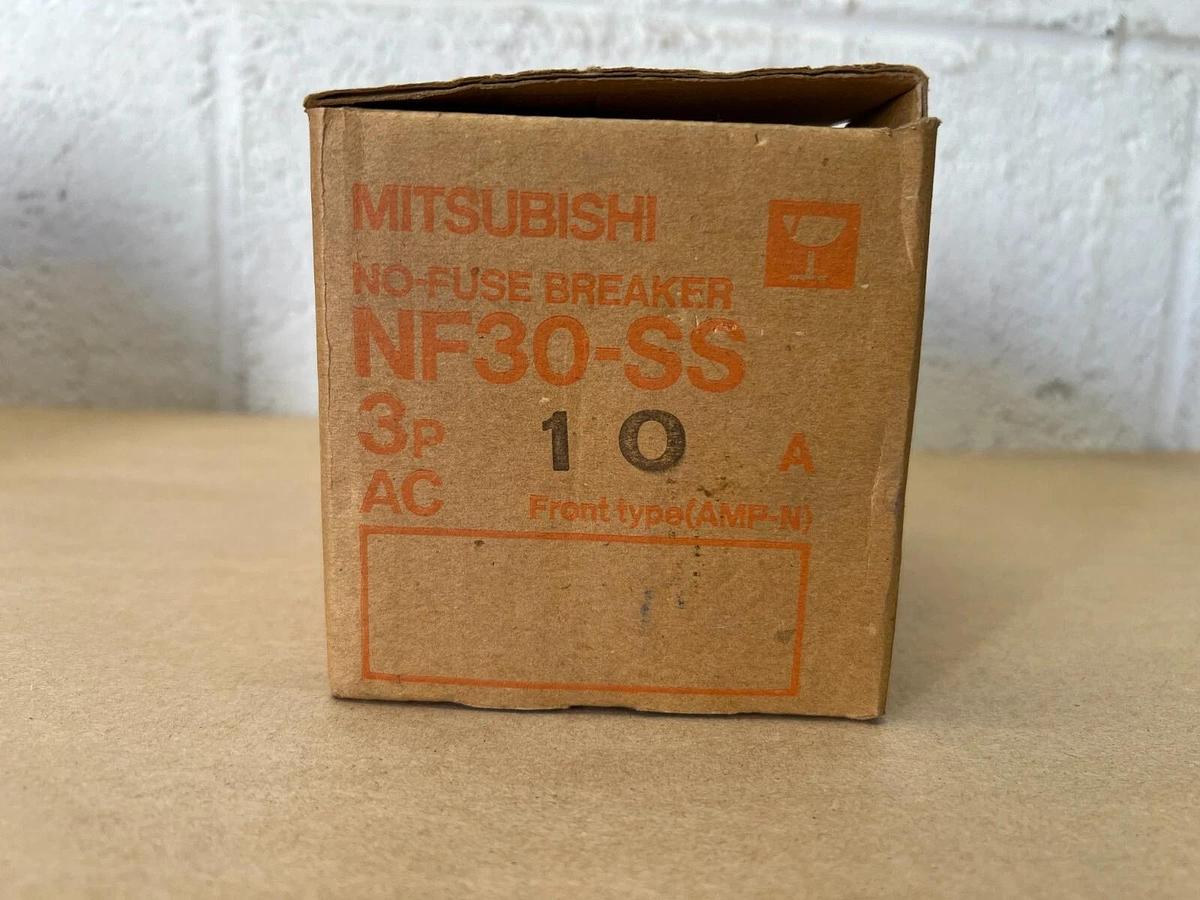 Mitsubishi NF30-SS 3P 10A No-Fuse Breaker