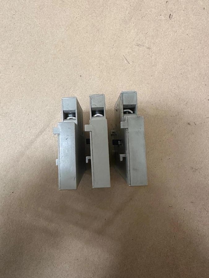 Used Allen Bradley 100-S Series B Auxiliary Contact Block - Lot of 3