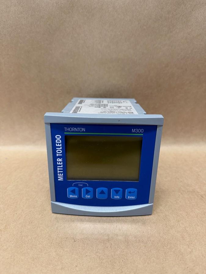 Used Mettler-Toledo M300 Cond/Res 2 Channel 1/4 DIN