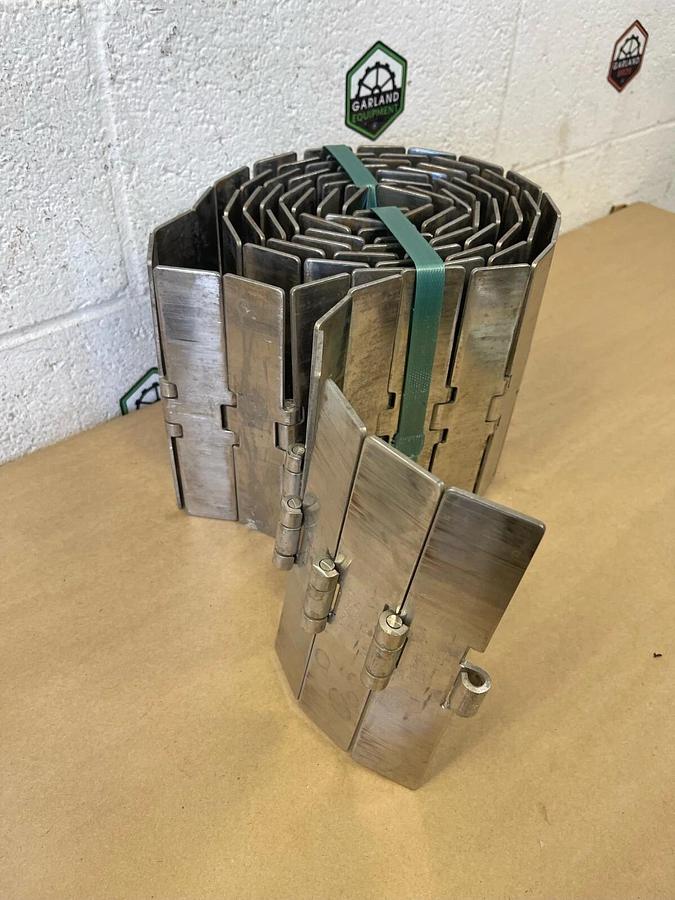 Used Rexnord SS815 BC 83 Tabletop Chain Stainless Steel L:133", W:7.5"