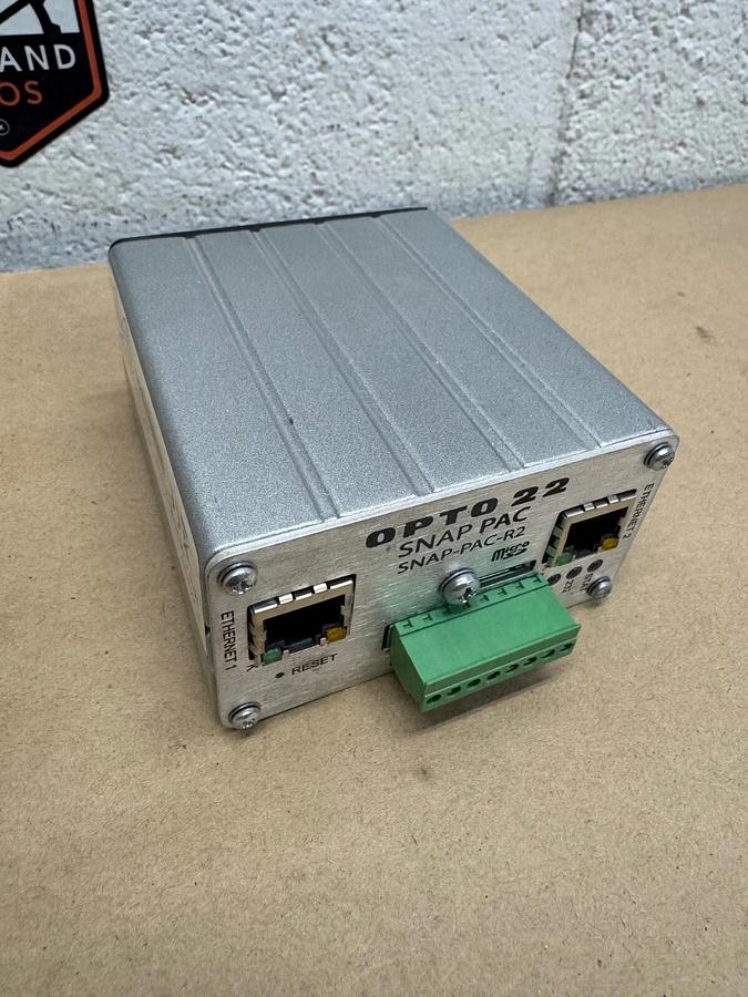 Used Opto 22 SNAP-PAC-R2 Programmable Automation Controller