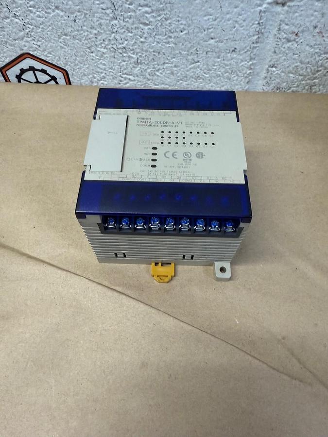 Used Omron TPM1A-20CDR-A-V1 Programmable Controller