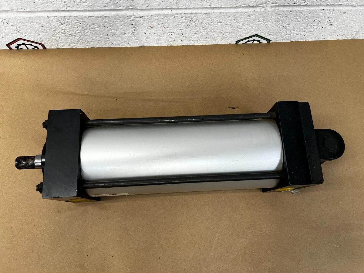 Used Asco Numatics P2EQR-09A1E-AAA0 Double Acting Single Rod Pneum Cylinder Actuator