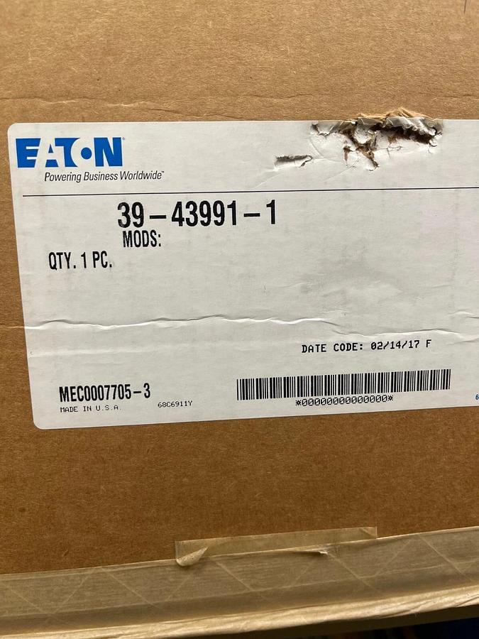 Used Eaton 39-43991-1 Enclosure, Type 1, Painted Steel