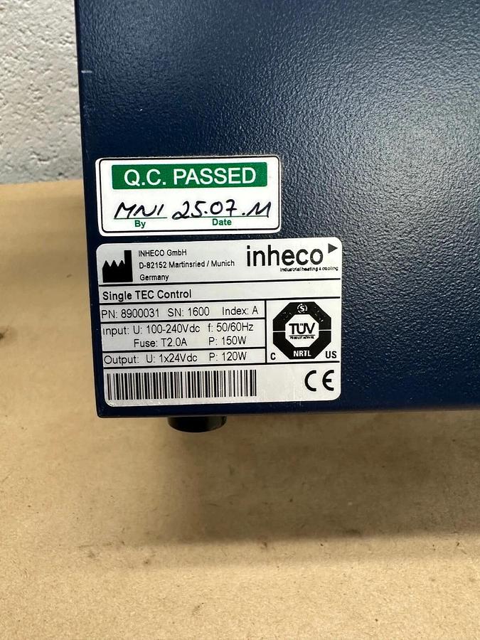 Used inheco 8900031 Single TEC Control