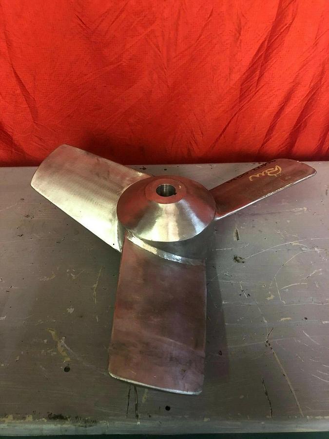 Philadelphia Mixers PMV-01 w/ SS Shaft and Prop and Reliance Electric 1.5 hp