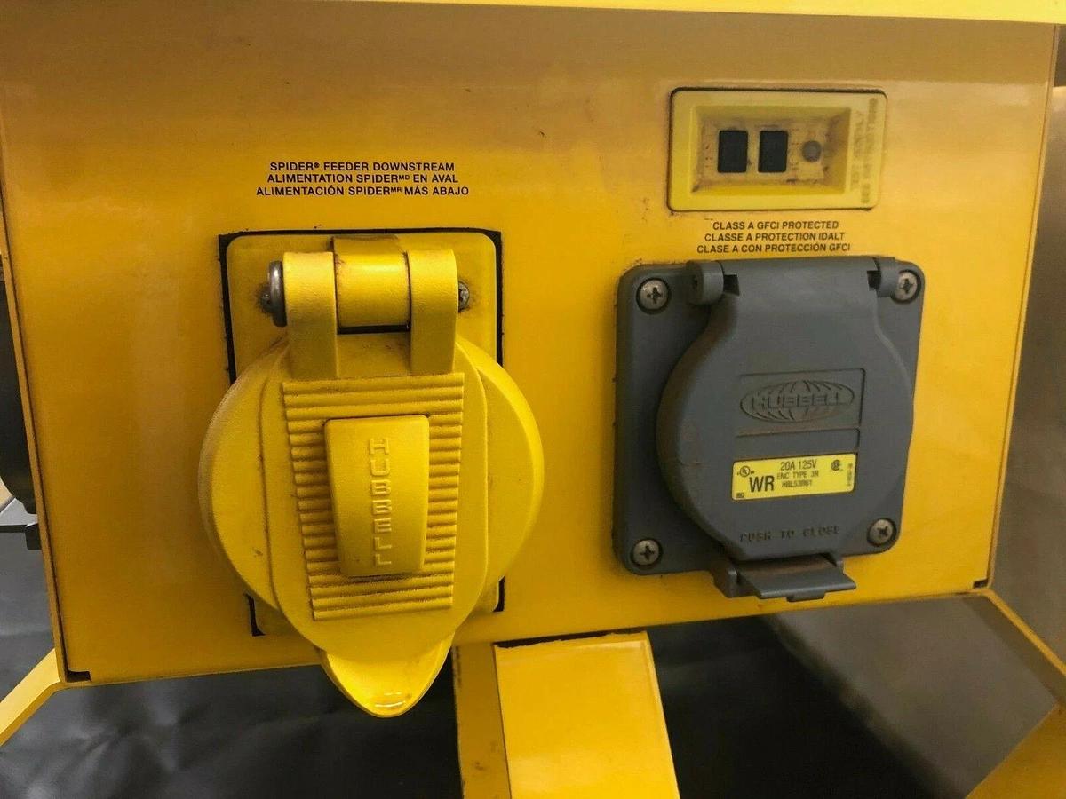 Used Hubbell SBSB2 Temporary Powerbox w/ Multiple Receptacles
