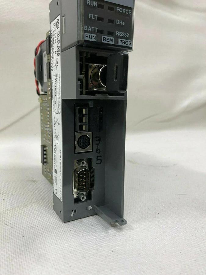 Used Allen-Bradley 1747-L541 Ser B Processor Unit with key SLC 500