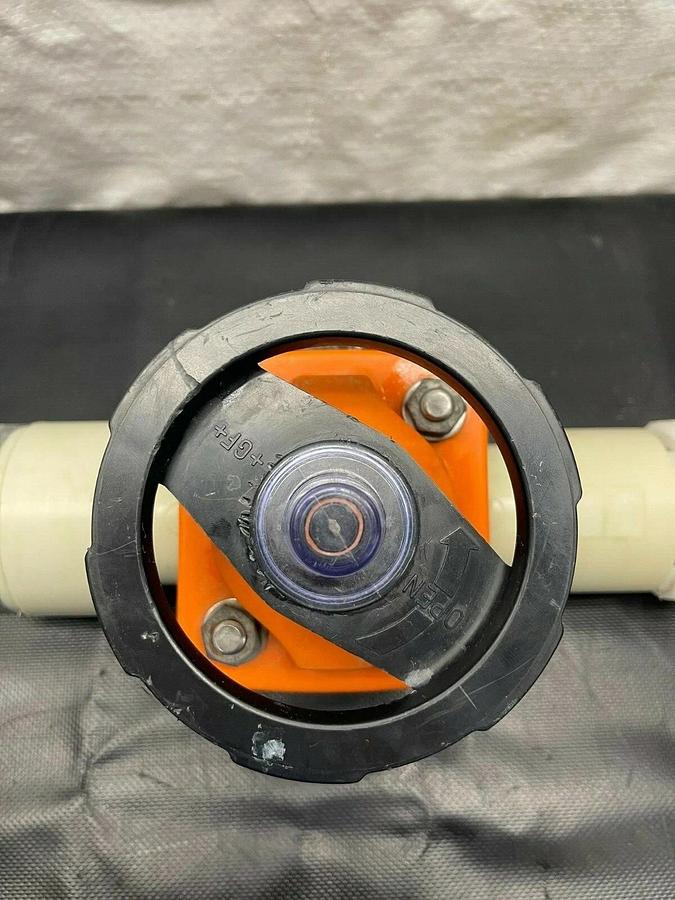Used Georg Fischer 315 D50 PN10 Diaphragm Valve, 2” pipe