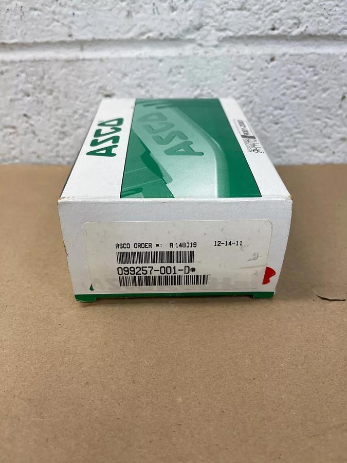 ASCO Red Hat 099257-001-D Solenoid Valve Cover