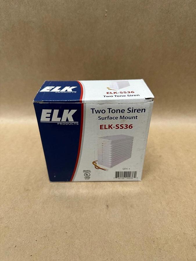 ELK ELK-SS36 Two Tone Siren Surface Mount *NEW*