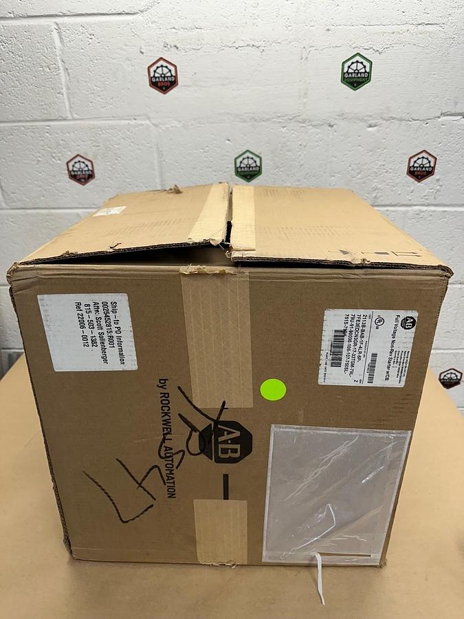 Used Allen Bradley MCC Bucket Size 1 Starter 500F-BO*930 15A Breaker 140G-G6C3-C15-KA