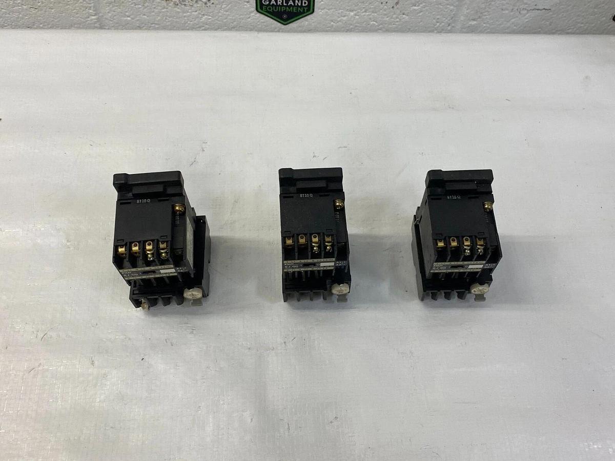 Used Fuji Electric SJ-0G Magnetic Contactors - Lot of 3