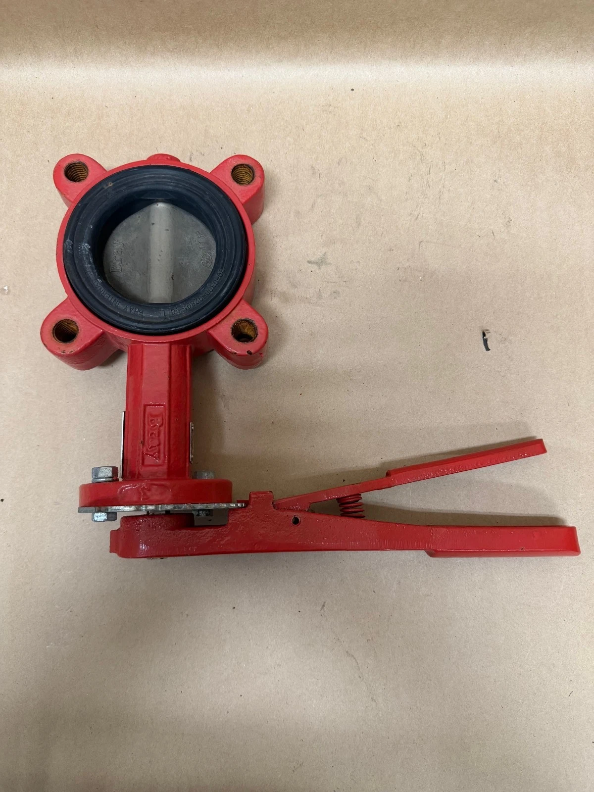 Used Bray 02-0200-70010-529 Butterfly Valve