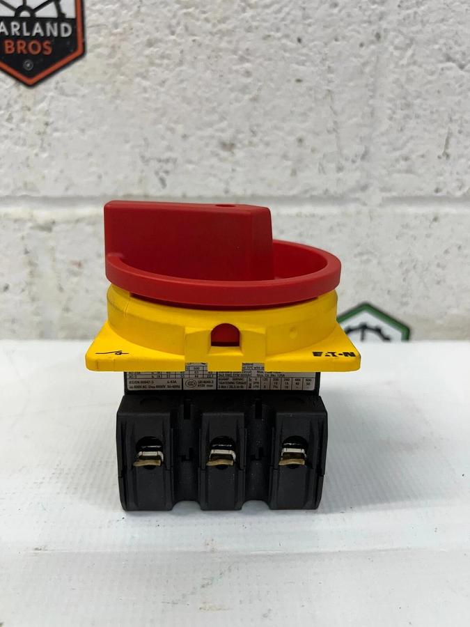 Used Eaton P3-63 Disconnector Switch Control Operating Mechanism