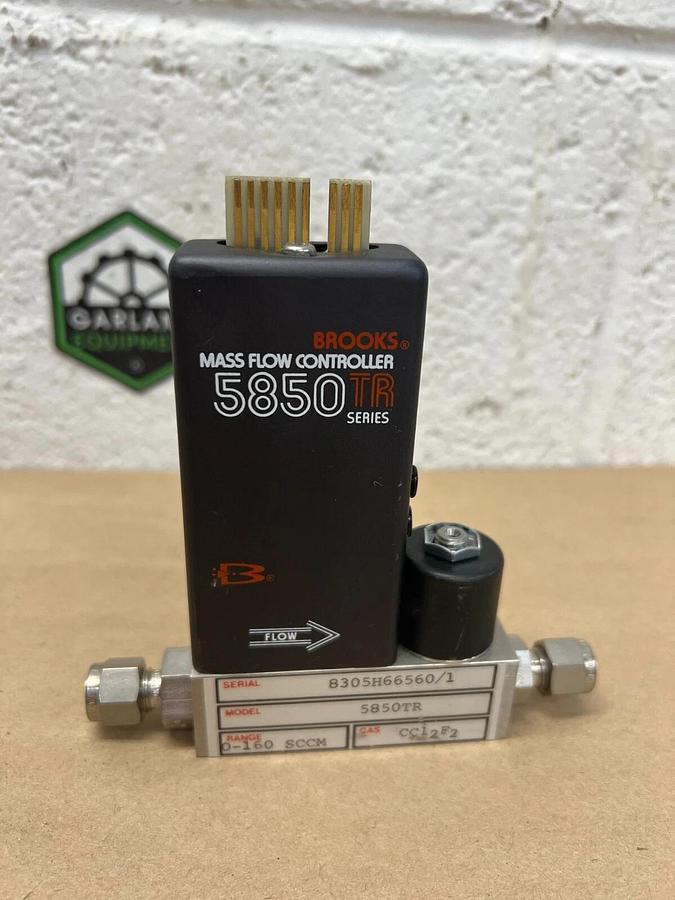 Used Brooks 5850TR Mass Flow Controller, 0-160 SCCM