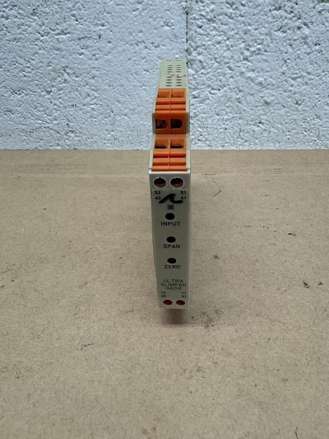 Used Weidmuller Action Instruments SlimPak G408 Input Signal Conditioner, 9-30 VDC