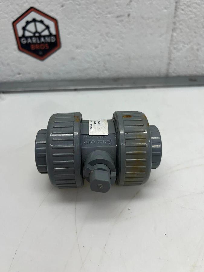 Used Type 375 PVC-C Ball Valve (Missing Top Piece)