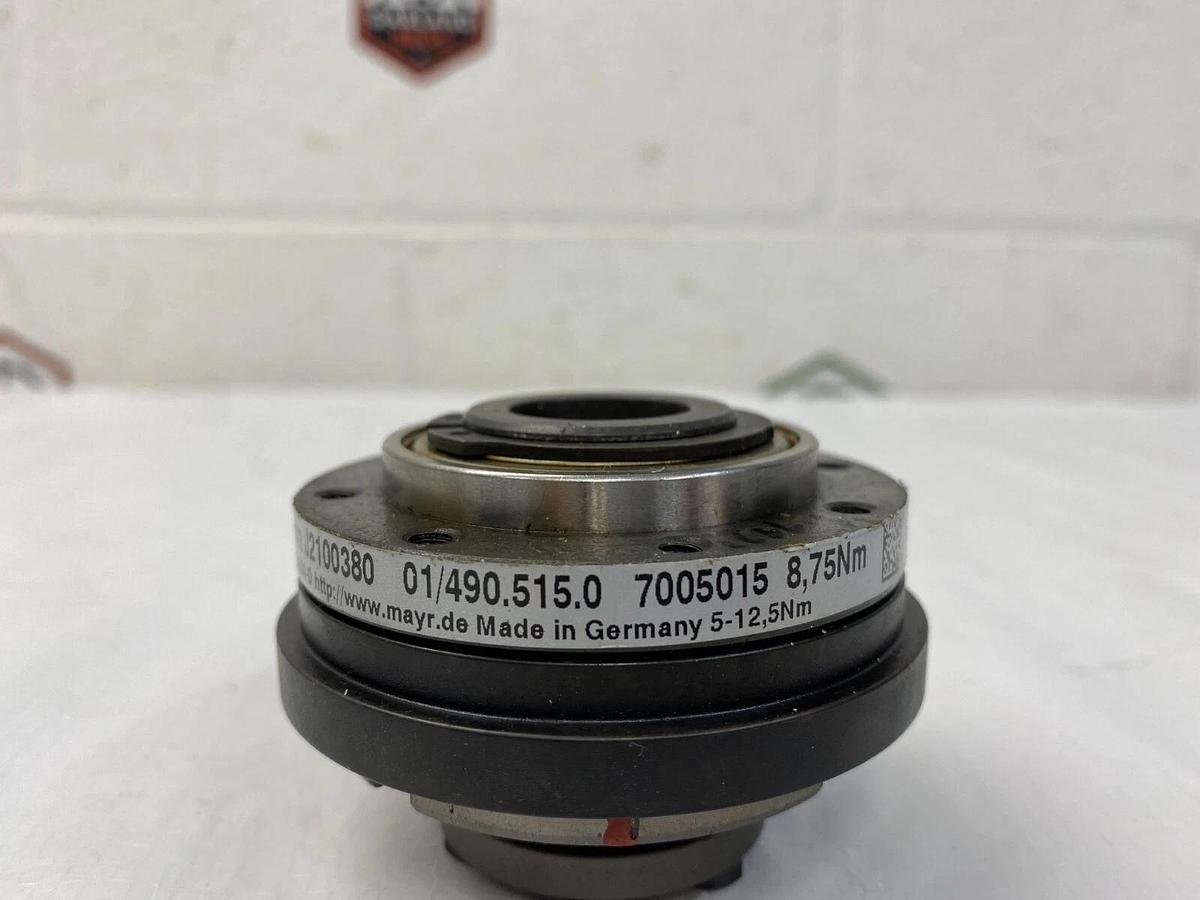 Used Mayr J2100380 01/490.515.0 7005015 Torque Limiting Clutch