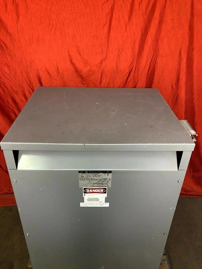 Used Square D 145T145HDIT, 145 kVA Transformer, 3 Phase, 460V