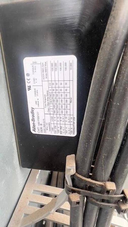 Used Allen Bradley 400A Disconnect Enclosure 1494F-D400