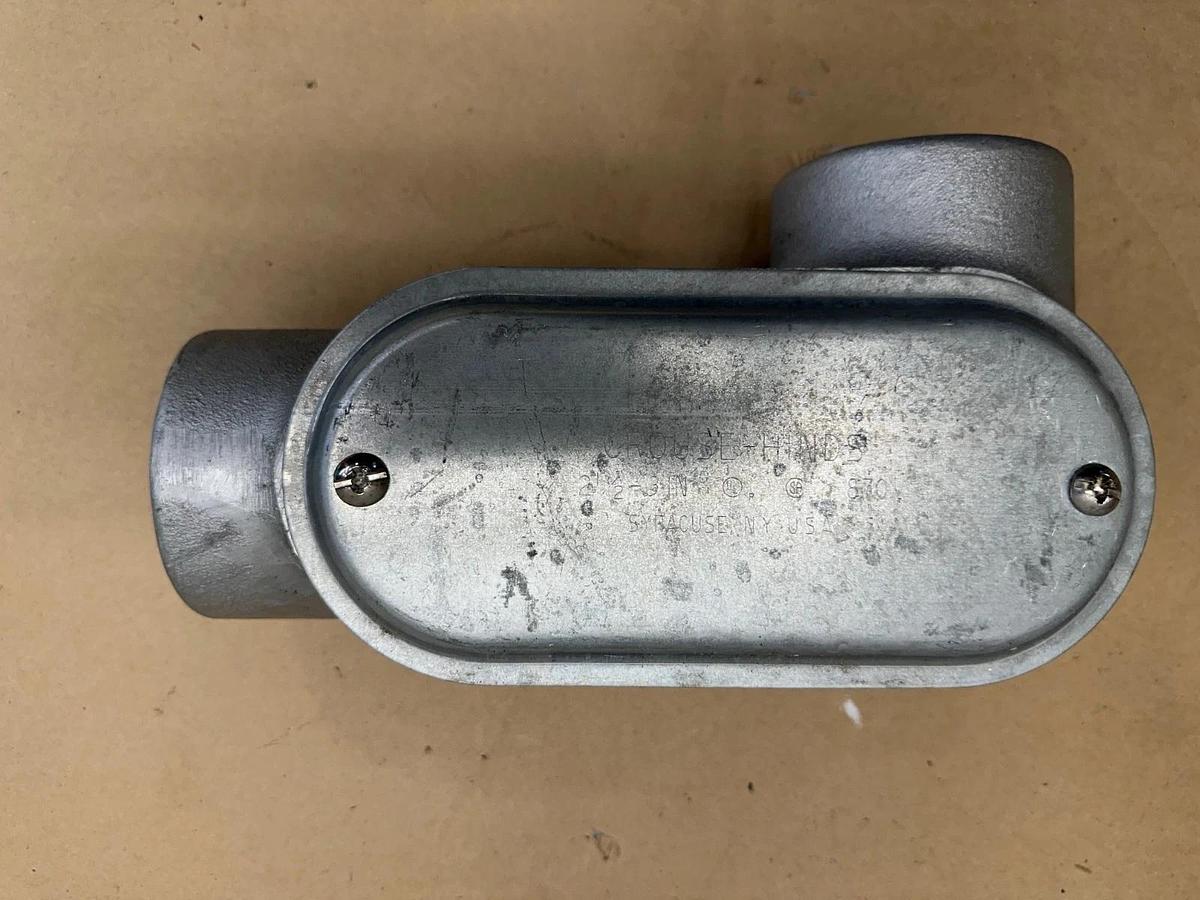 Used Crouse-Hinds LR777 2-1/2” Conduit